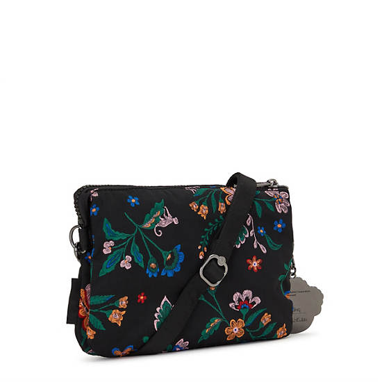 Frida Kahlo Riri Crossbody Bag, FK Floral, large