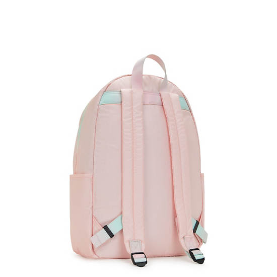 Haydar Metallic 15" Laptop Backpack, Blush Metallic, large