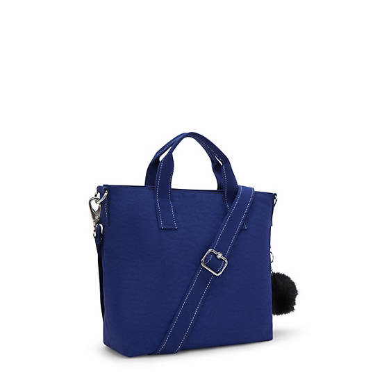 Zamora Tote Bag, Brave Blue, large