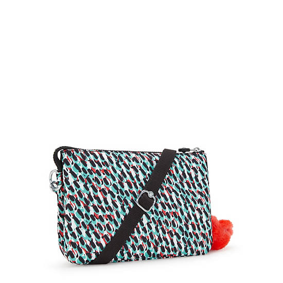 Riri Printed Crossbody Bag, Abstract Print, large