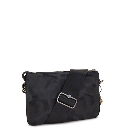 Riri Printed Crossbody Bag, Black 3D K JQ, large