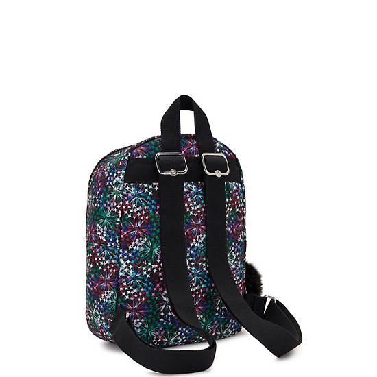 Marlee Printed Backpack, Star Flower GG, large