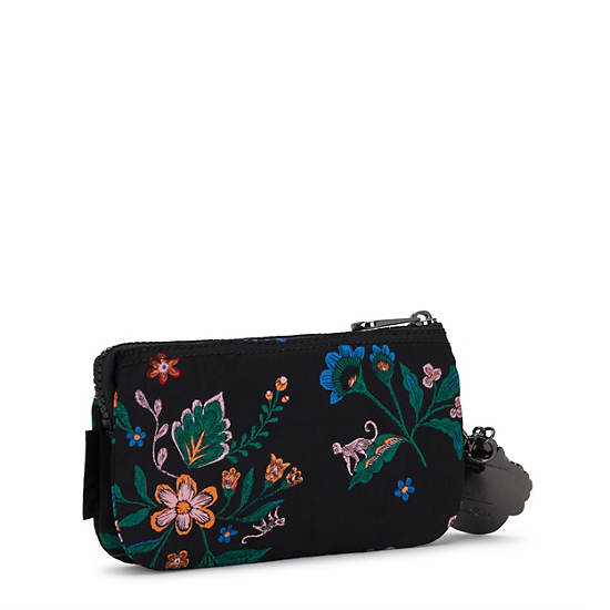 Frida Kahlo Creativity Large Pouch, FK Floral, large Frida Kahlo Creativity Large Pouch, FK Floral, large
