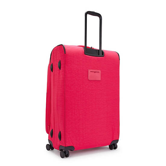 Youri Spin Large 4 Wheeled Rolling Luggage, Confetti Pink, large