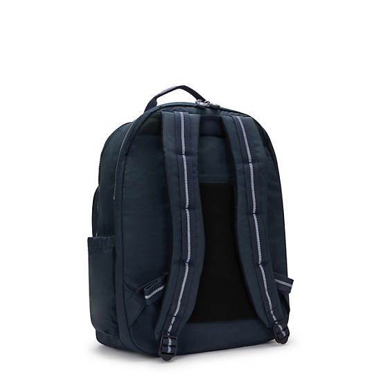 Seoul College 17" Laptop Backpack, True Blue Tonal, large