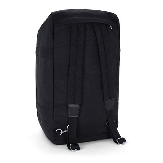 Palermo Up Convertible Duffle Backpack, Black Tonal, large