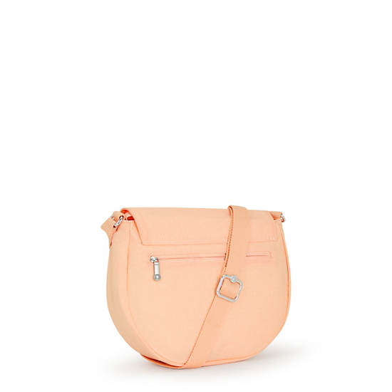 Lucasta Crossbody Bag, Mellow Peach, large Lucasta Crossbody Bag, Mellow Peach, large