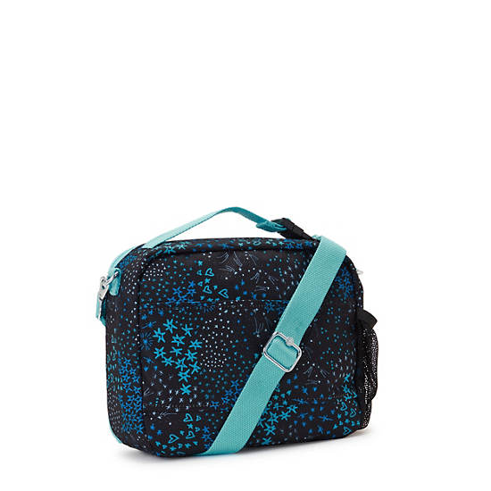 Ermy Printed Lunch Bag, Dreamy Stars, large