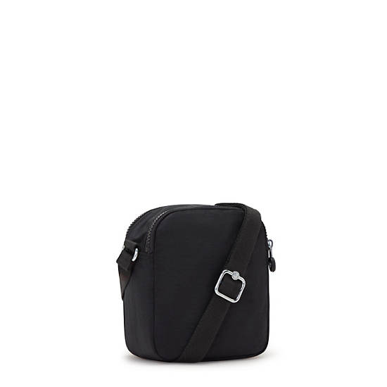 Ron Crossbody Bag, Black Tonal, large