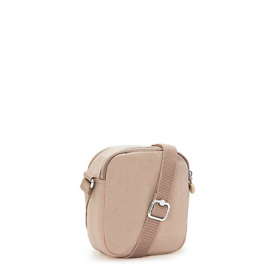 Ron Crossbody Bag, Light Clay Sand, large