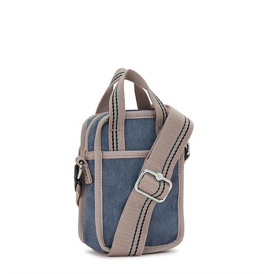 Dalya Crossbody Bag, Perri Blue Woven, large Dalya Crossbody Bag, Perri Blue Woven, large