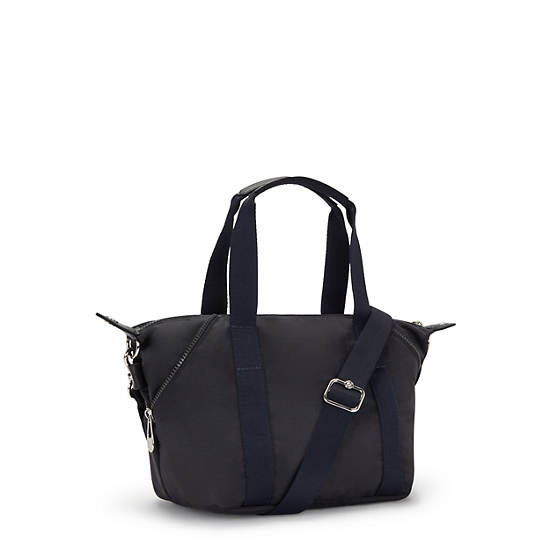 Art Mini Shoulder Bag, Nocturnal Satin, large Art Mini Shoulder Bag, Nocturnal Satin, large
