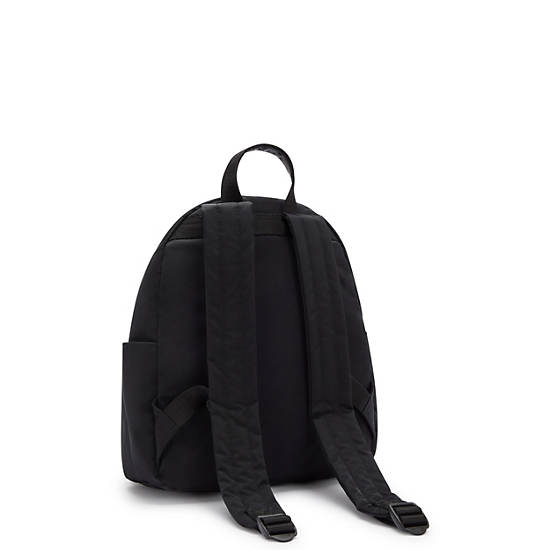 Paola Small Backpack, Black Embossed, large
