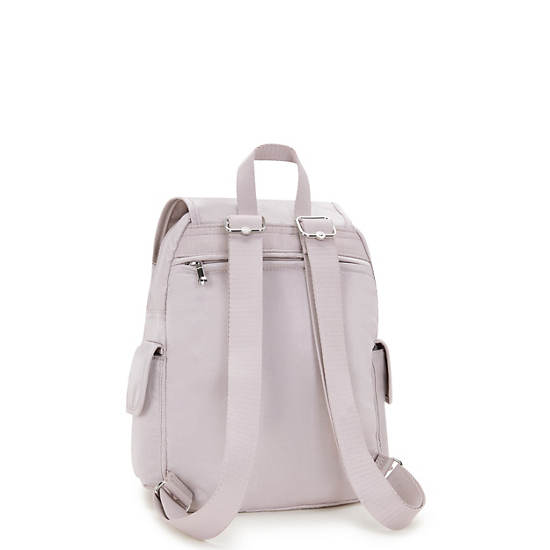 City Pack Small Backpack - Gleam Silver | Kipling