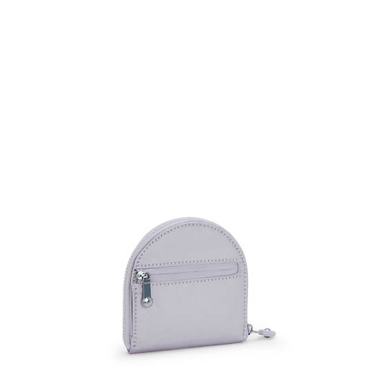 Cresita Metallic Card Holder, Frosted Lilac Metallic, large