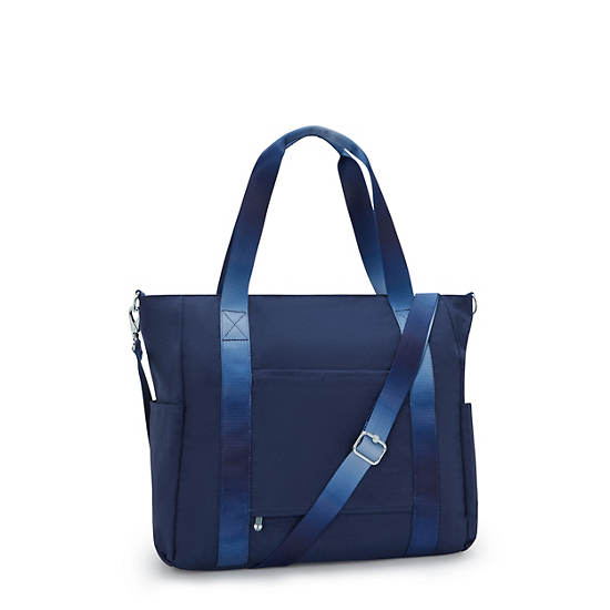 Jayla 15" Laptop Tote Bag, Mod Navy Ombre, large