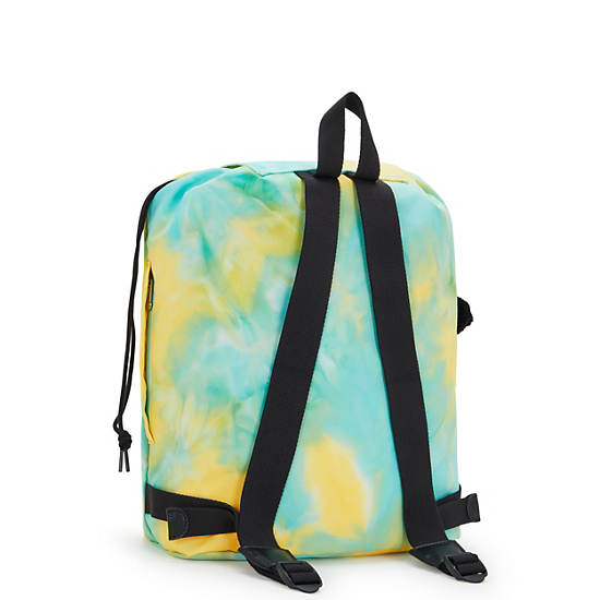 New Fundamental Large Printed Backpack, My Tie Dye, large