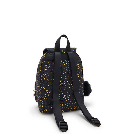 Lovebug Small Printed Backpack, Golden Night M, large