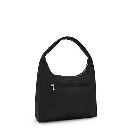 Robby Tortoise Chain Shoulder Bag, Charcoal Chain, large