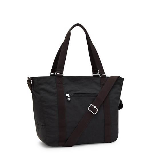 Adara Medium Tote Bag, Black Tonal, large