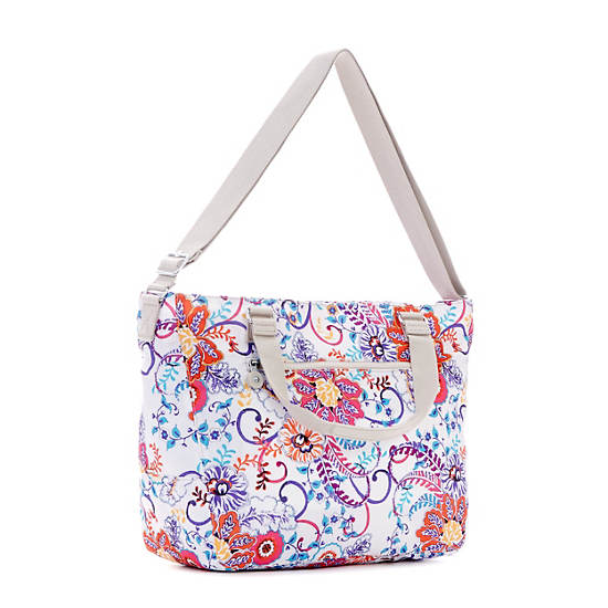 Maxwell Tote Bag, Field Floral, large