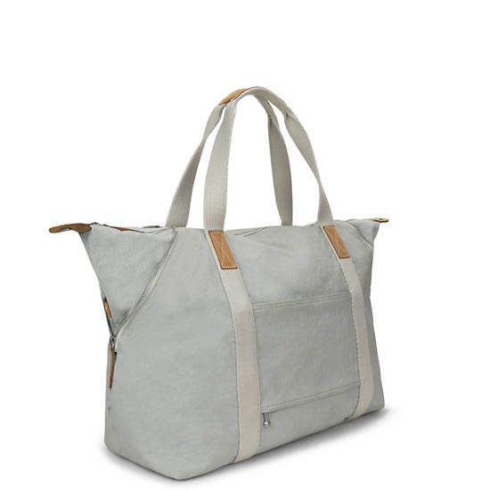 Art Medium Tote Bag, Aged White BL, large