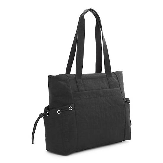 Jasper Tote Bag, Black, large