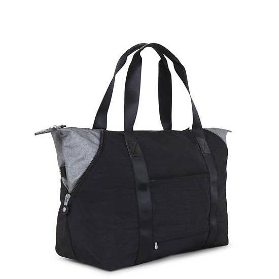 Art Medium Tote Bag, Black, large