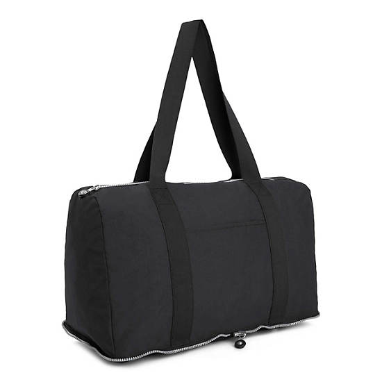 Honest Foldable Duffle Bag, Black, large