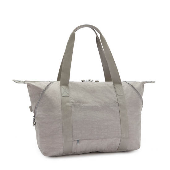 Art Medium Tote Bag, Grey Gris, large