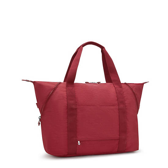 Art Medium Tote Bag, Funky Red, large