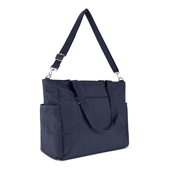 Lindsey Tote Bag, True Blue, large