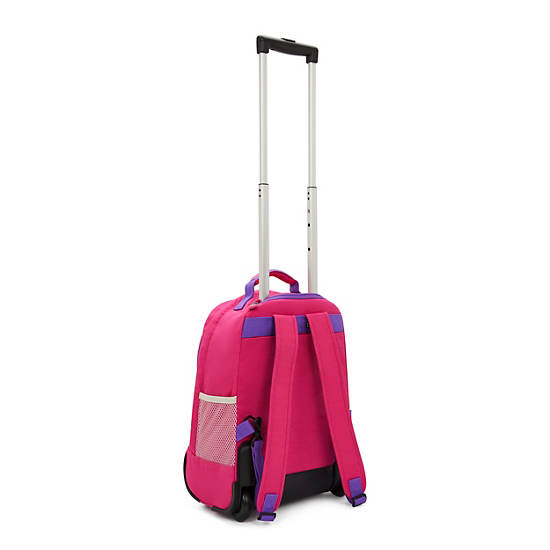 Sanaa Large Rolling Backpack, Azalea Pink, large