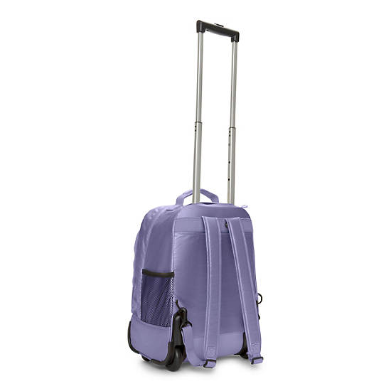 Sanaa Large Metallic Rolling Backpack, Lavender Night, large