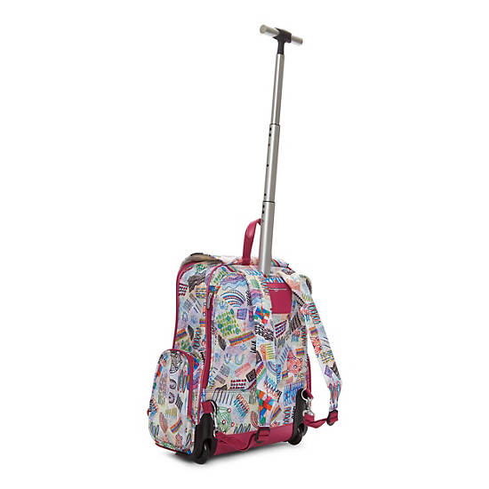 Alcatraz II Printed Rolling Laptop Backpack, Popsicle Pouch, large