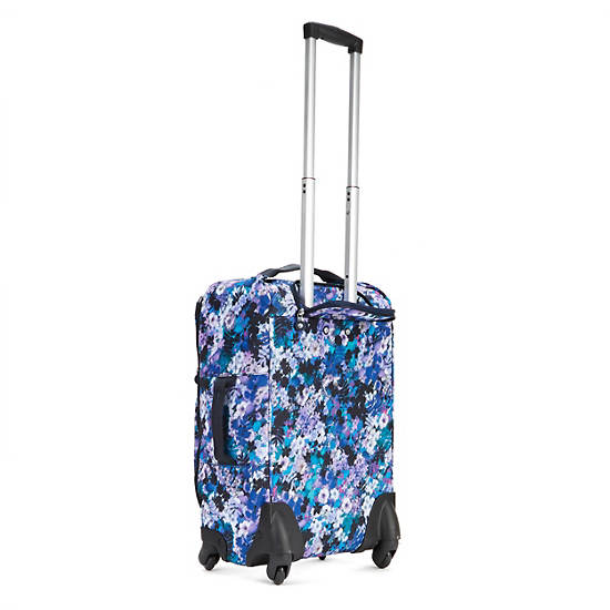 Darcey Small Printed Rolling Luggage, Glitter Pop Purple, large