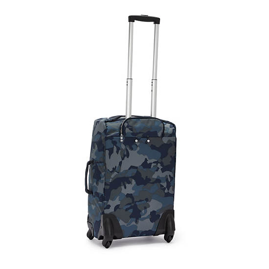 Darcey Small Printed Carry-On Rolling Luggage, Cool Camo, large