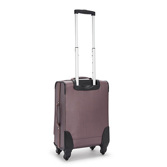 Parker Small Metallic Rolling Luggage, Gentle Lilac, large