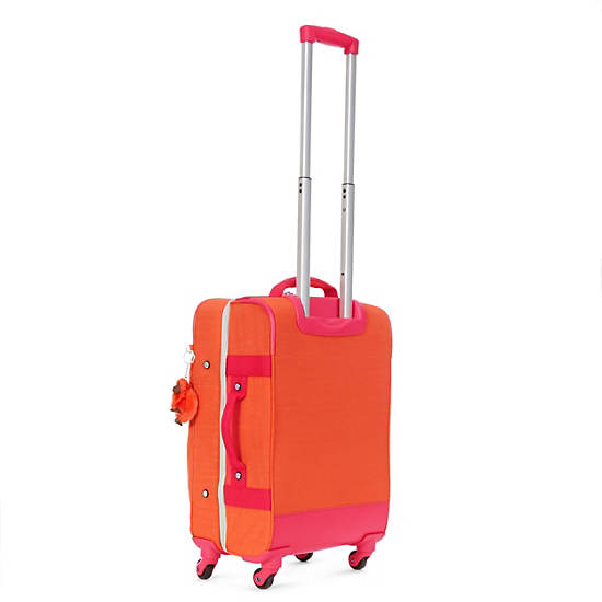 Cyrah Small Carry-On Rolling Luggage, Coral Rose, large