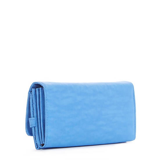 New Teddi Snap Wallet - Blue Skies | Kipling