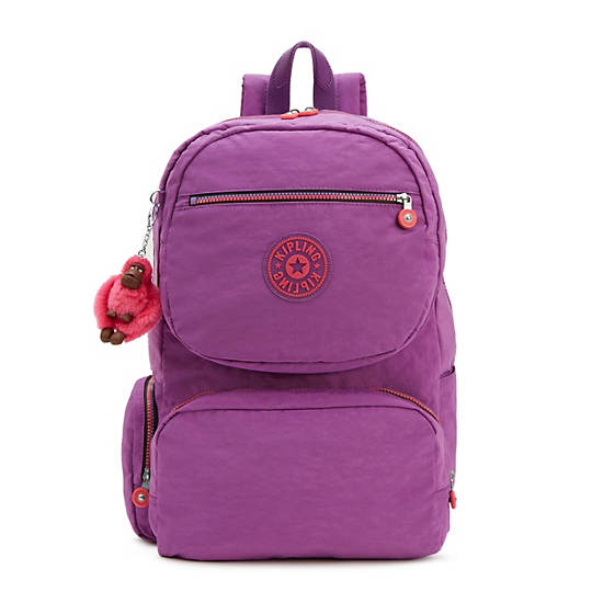 Dawson Large Laptop Backpack - Violet Purple | Kipling