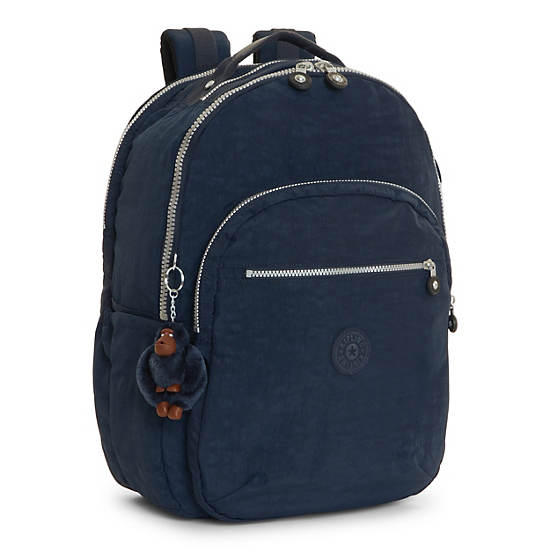 Seoul Extra Large Laptop Backpack - True Blue | Kipling