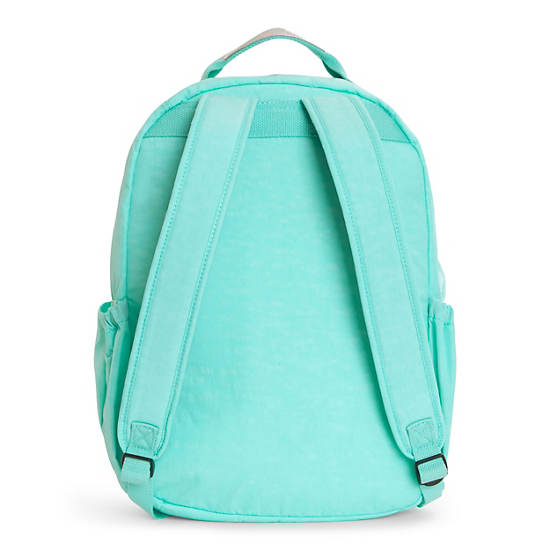 Seoul Large Laptop Backpack - Fresh Teal | Kipling