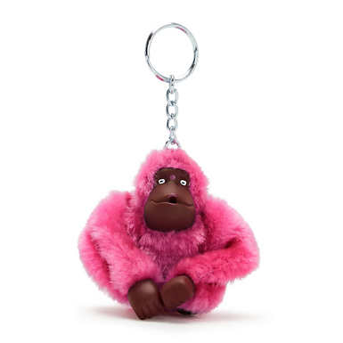 Sven Monkey Keychain - Pink Robin