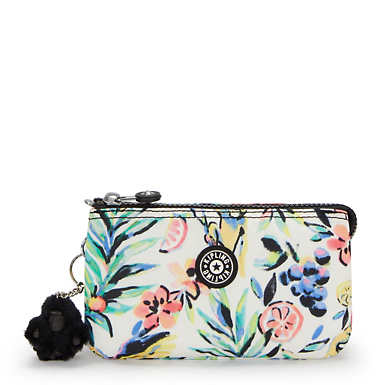 Creativity Large Printed Pouch - Cocktail Floral