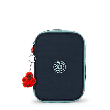 100 Pens Case - Grey Lilac Block