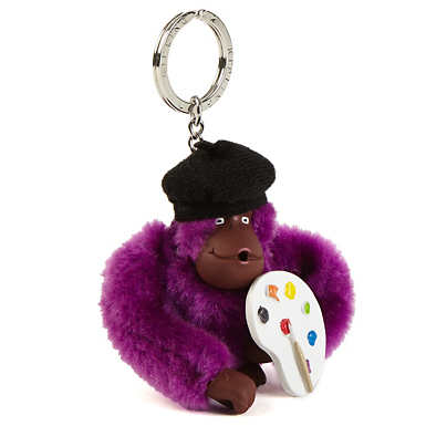 plush monkey keychain