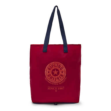 Hip Hurray Packable Tote Bag - Magnificent Pink