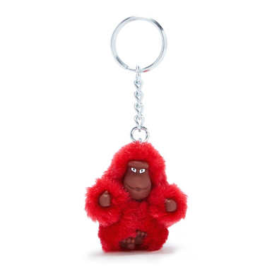 Sven Extra Small Monkey Keychain - Cherry Tonal