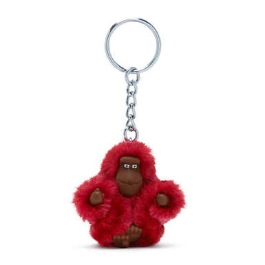 Sven Extra Small Monkey Keychain - Monster Pink